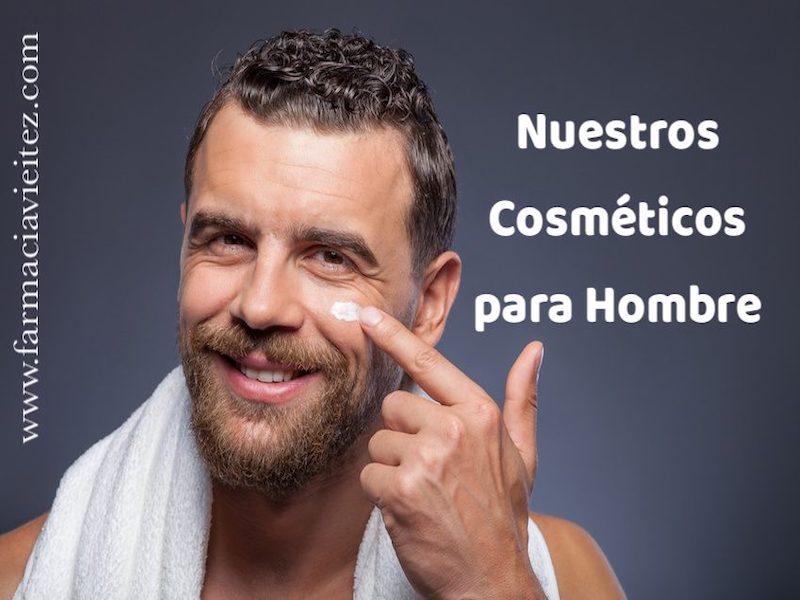 Portada cosméticos para hombre